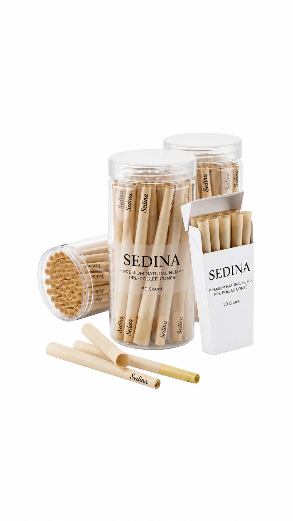 Sediña pre-rolled cones